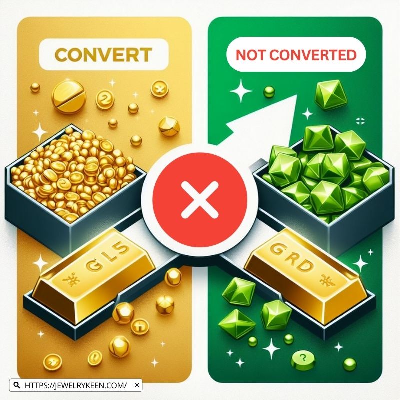Real Gold NOT Turn Green